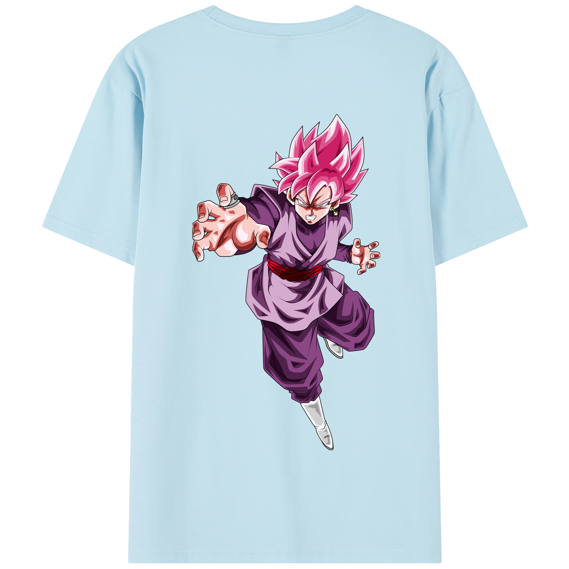 （画像用） ドラゴンボール ベジット DRAGON BALL Vegetto 綿100％半袖Tシャツ（背面プリント）